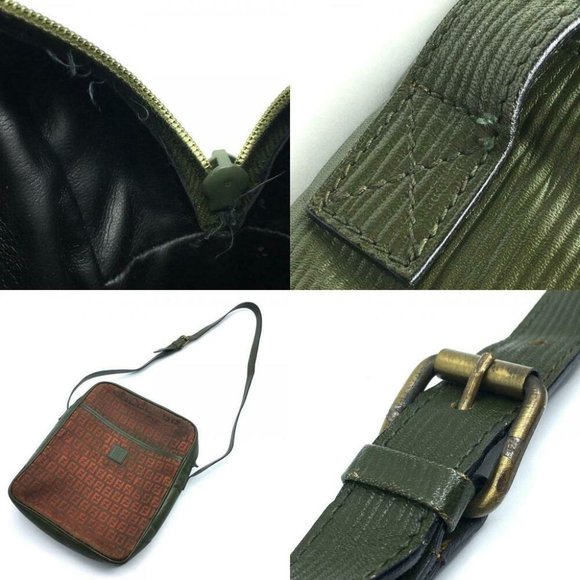 FENDI Zucchino Zucca pattern logo pattern Vintage - Picture 9 of 10